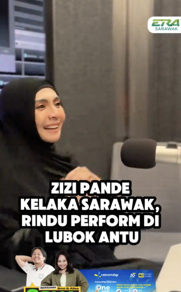 Netizen Terkejut Zizi Kirana Fasih Loghat Sarawak, Akui Rindu Perform Di Lubok Antu